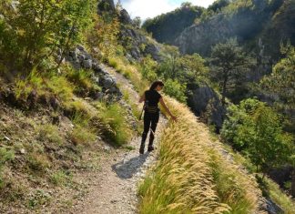 Canionul natural din Banat FOTO