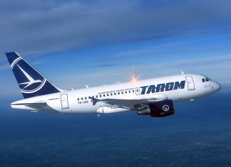 TAROM – prețuri reduse la 79 euro de mărțisor
