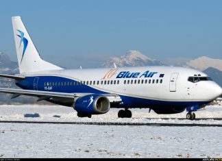 Peste 3.6 milioane pasageri pentru Blue Air în 2016
