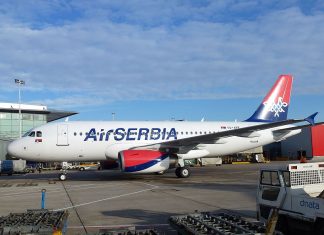 Record de pasageri pentru Air Serbia. Câți pasageri a dus în 2016 operatorul aerian sârb?