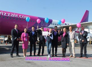 Wizzair sărbătorește 4.000.000 de pasageri pe Aeroportul Timisoara