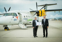 Un avion electric pe bază de hidrogen lichid a făcut primul zbor în Slovenia