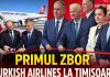Timișoara, conectată la rețeaua globală Turkish Airlines prin Istanbul
