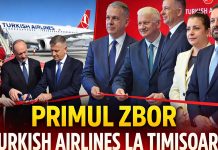 Timișoara, conectată la rețeaua globală Turkish Airlines prin Istanbul